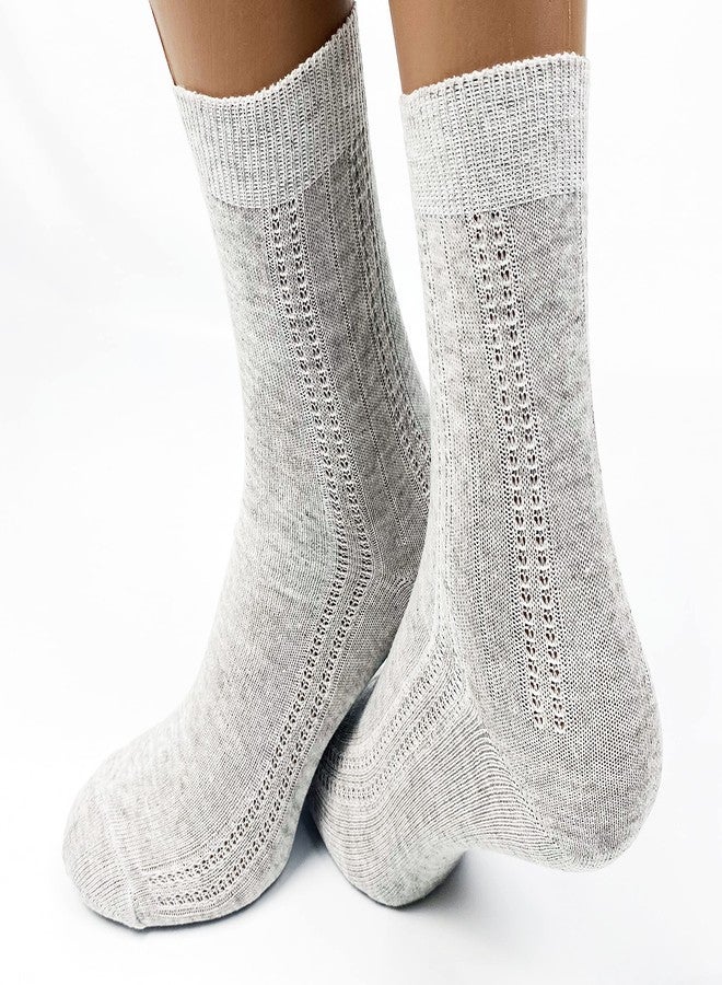 FlaxSox Women's Thin Breathable Organic Linen Socks (10, Medium) - Image 3